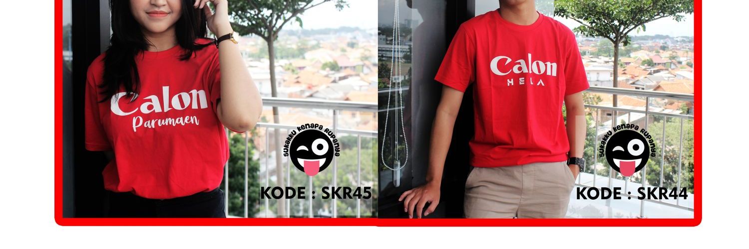 KAOS SKR - CALON HELA X CALON PARUMAEN