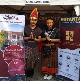 Batikta dan Hutanta dalam Bukalapak Toba Ganesha Run 2018