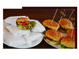 Cobain Tager, Hutanta Burger Crabby Patty-nya Balige