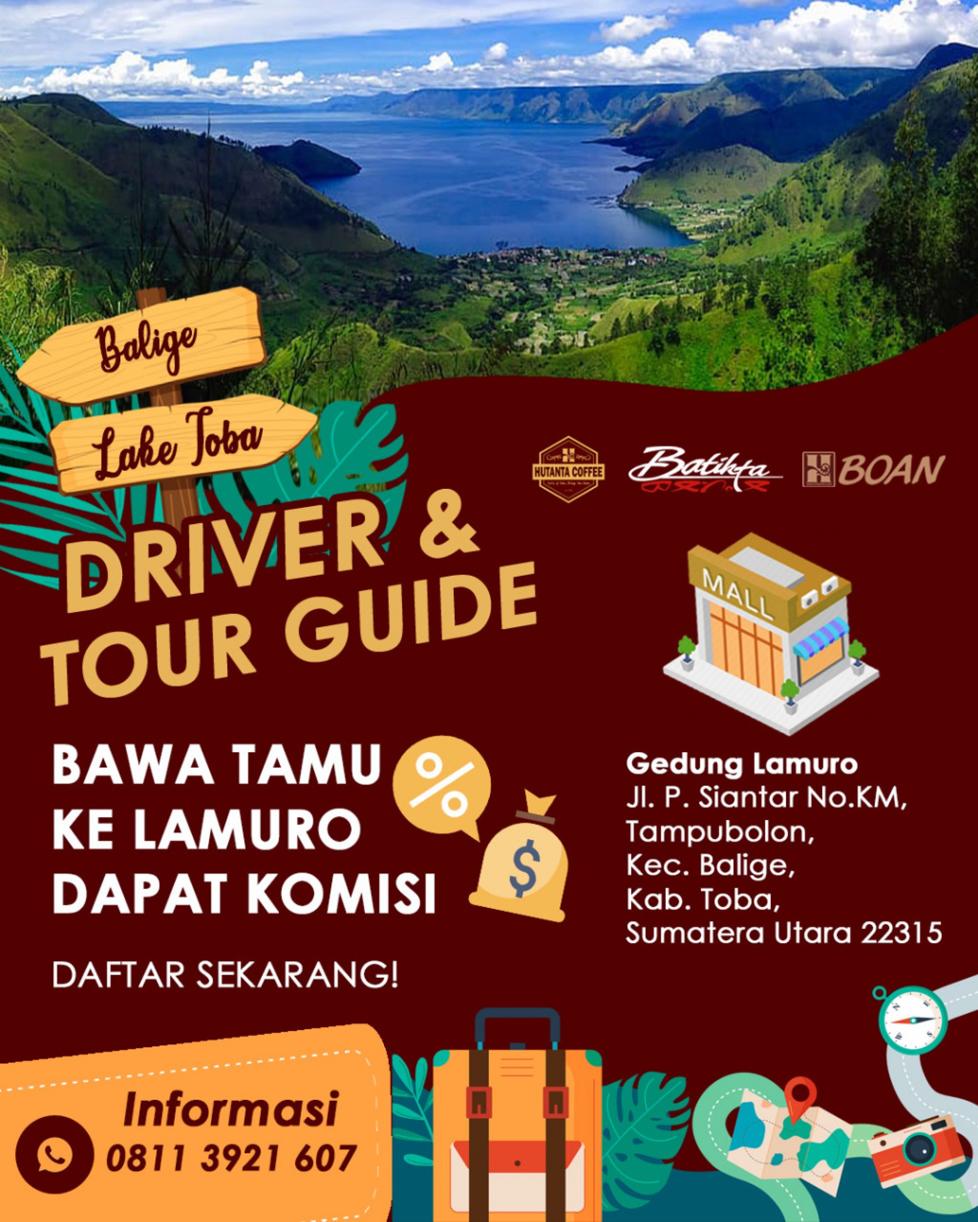 Bergabunglah Menjadi Mitra Tourguide dan Supir Batikta, Nikmati Komisi Menarik!