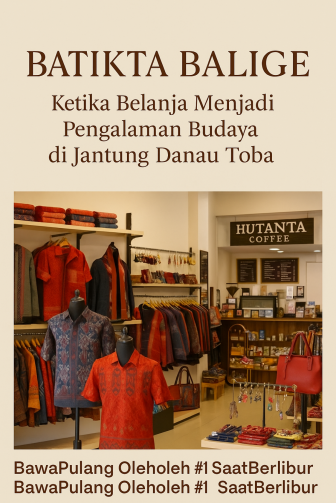 Pusat oleh-oleh berkualitas khas Kaldera Toba