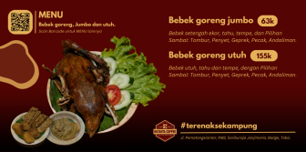 Bebek Goreng Terenak Sekampung, Hutanta Coffee & Resto Balige