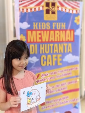 Serunya Mewarnai di Hutanta Cafe & Resto: Aktivitas Gratis untuk Anak-anak Sambil Menikmati Kuliner Lezat!