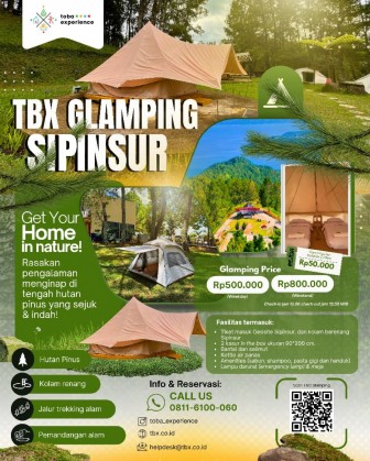 Bersama di Alam: Glamping Sejuk dengan Kuliner Hangat di Sipinsur