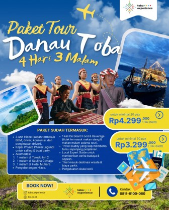 Jelajahi Pesona Danau Toba: Petualangan 4 Hari 3 Malam yang Tak Terlupakan!