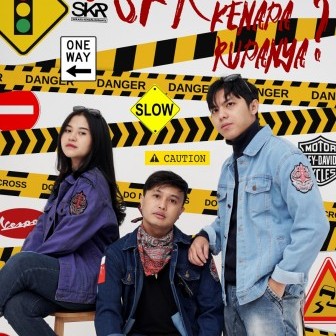 Jaket Denim Trendy  dengan Corak Batak