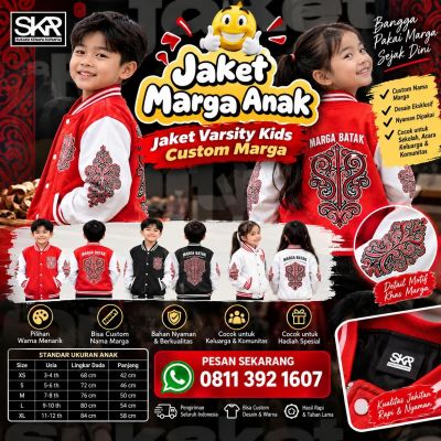 Jaket Varsity Kids Marga