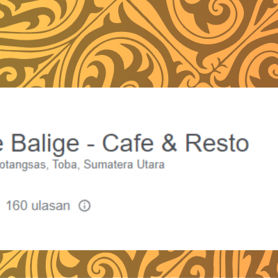 Review Hutanta Coffee, Pionir kopi Toba, dan Makanan dengan tagline Terenaksekampung
