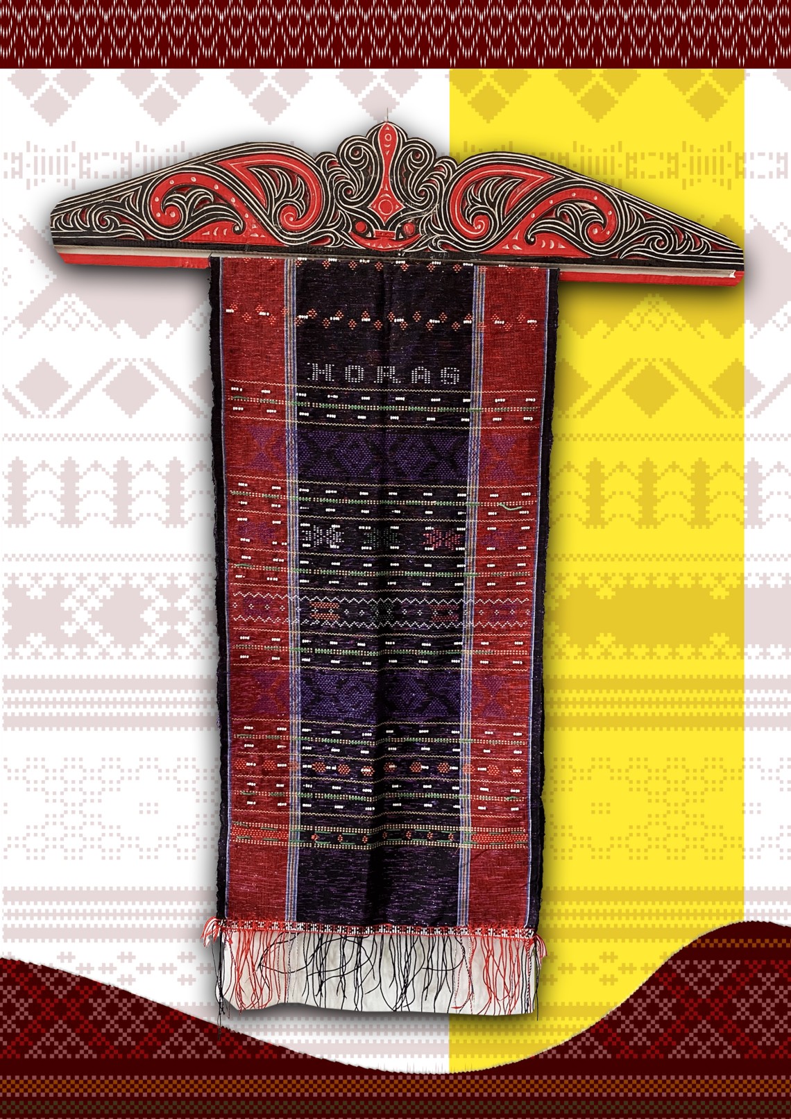 Hande-hande tenun tangan tarutung Merah Hitam H8 profile picture