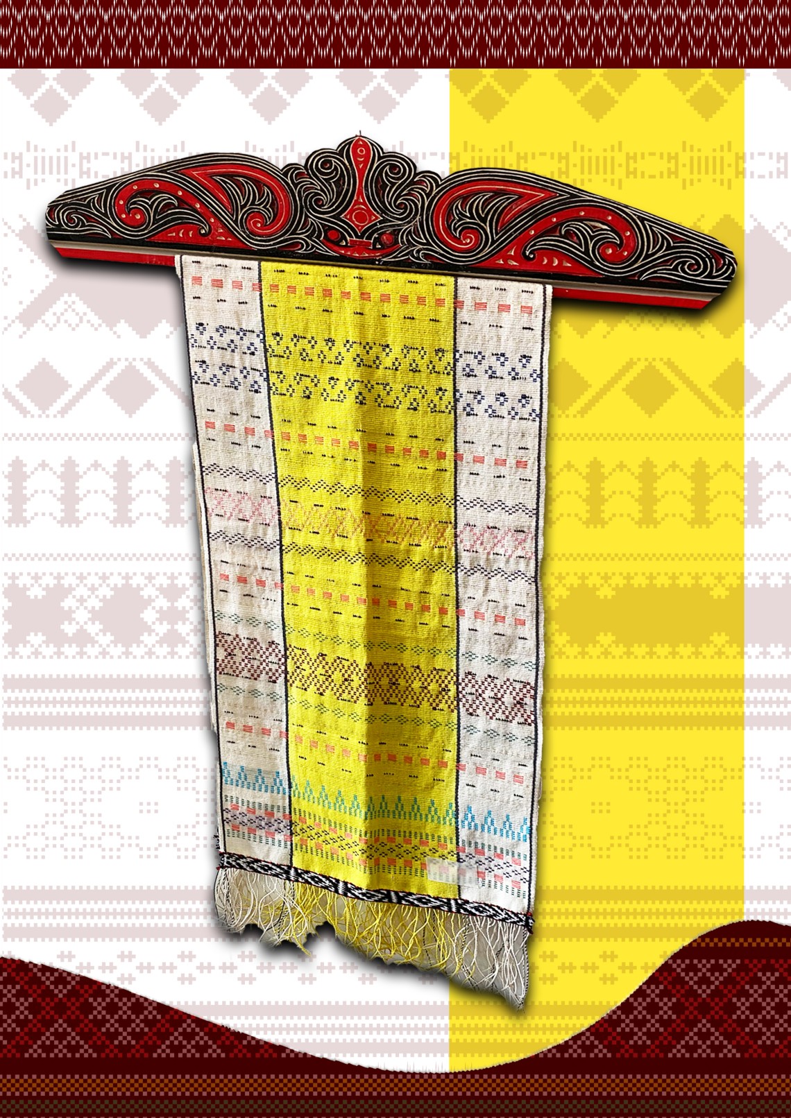 Hande-hande tenun tangan tarutung Putih Kuning H5 profile picture