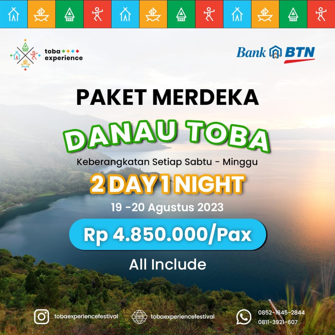 Paket Perjalanan Toba 2 hari 1 malam profile picture