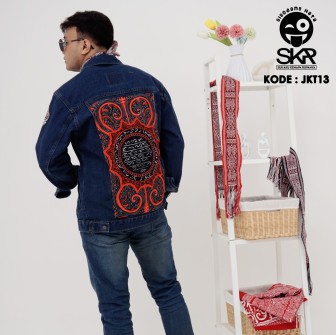 SKR JAKET DENIMJKT13B GORGA SEAL SISINGAMANGARAJA