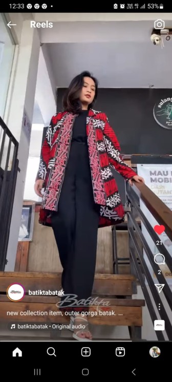 Batikta OUTER KATUNBTK581 GORGA MIX