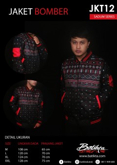 Batikta JAKET BOMBER KATUNJKT12 SADUM GORGA