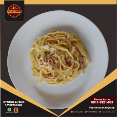 Fettucini Alfredo Smooked Beef