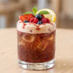 Mocktail Ice cold brew Berry