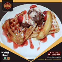 Waffle Buah