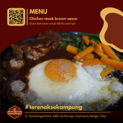 Chicken Steak Brown Souce