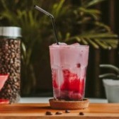 Ice Red Velvet Latte