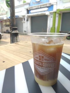 Ice Kopi Bagak - Kopi Tubruk Robusta + Susu 