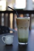 Ice Pandan Coffee Latte