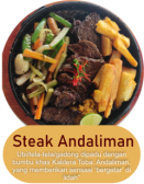 Steak Sapi Andaliman